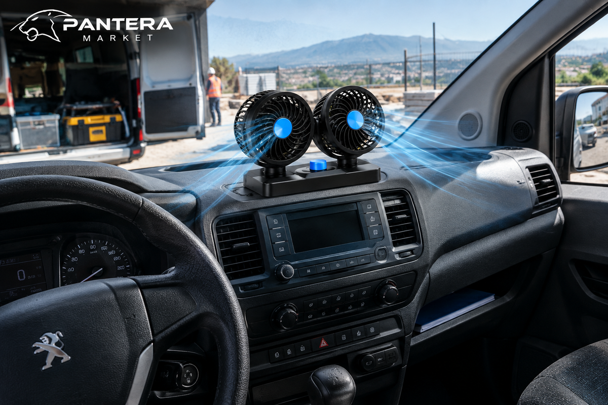 Ventilador Dúo Pro Para Automóvil